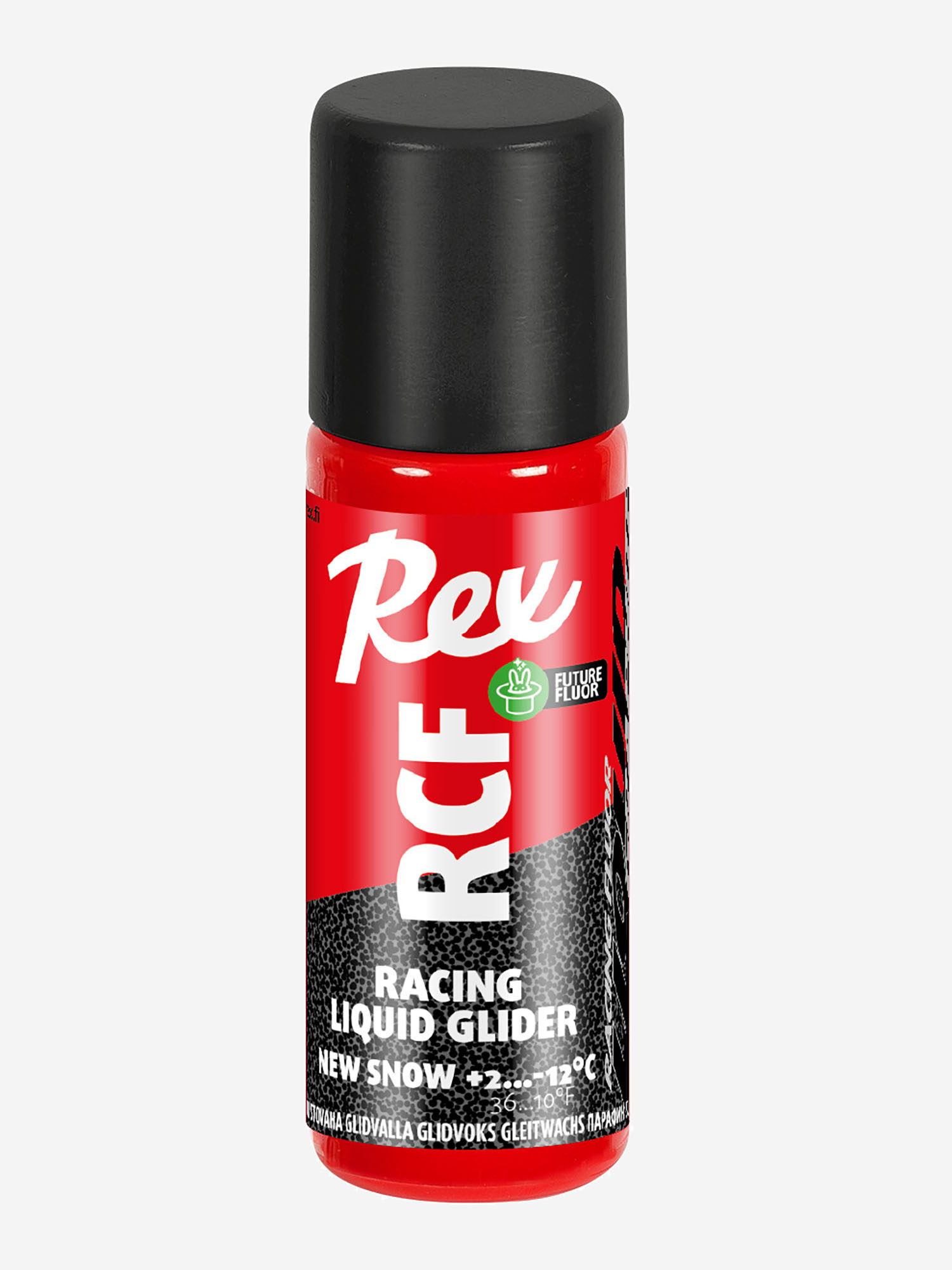 Среднефторовый жидкий парафин REX RCF Liquid Glider Graphite, 60 мл, Красный