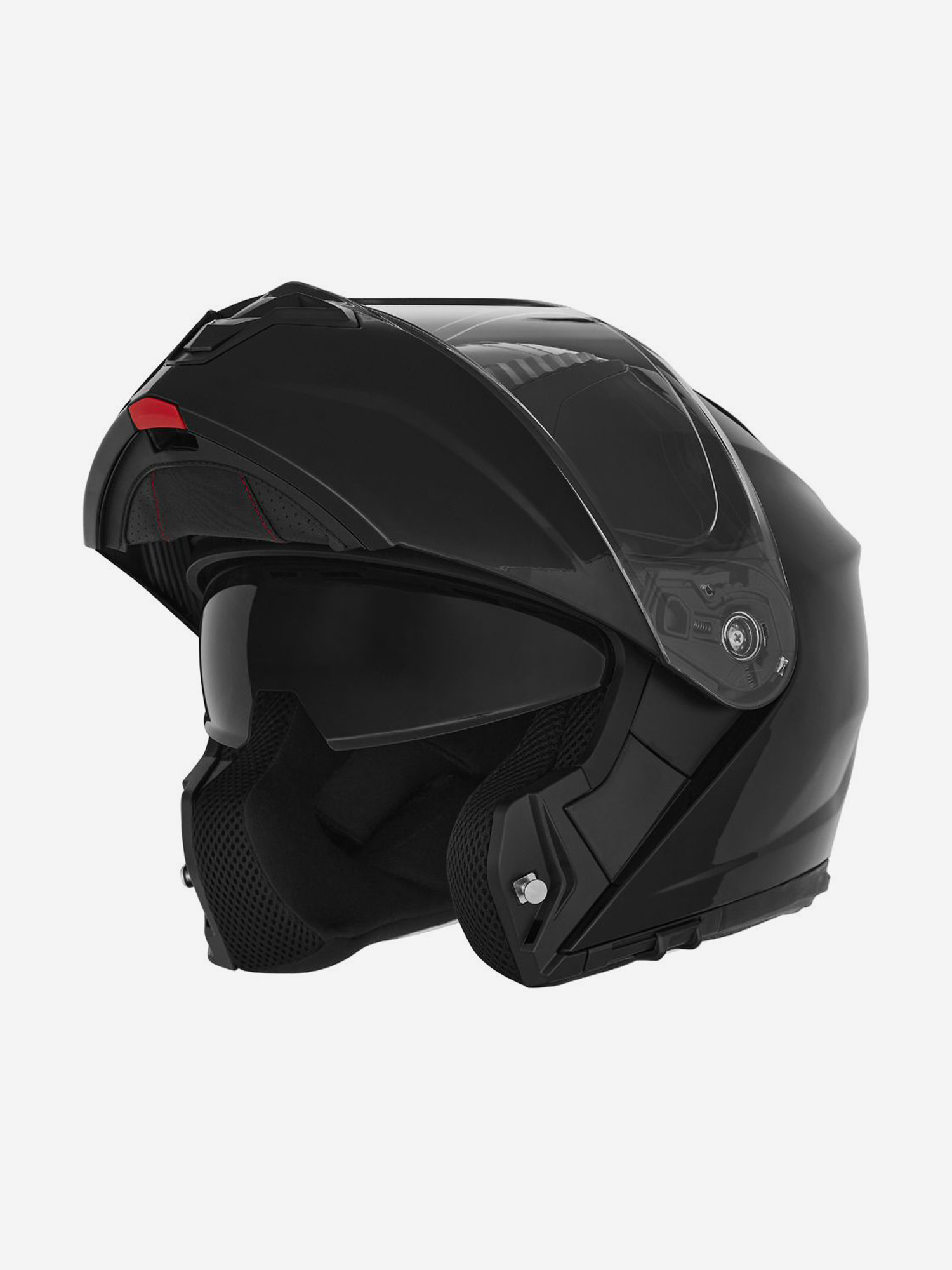 Мотошлем модуляр NOX N968 размер XXL, Черный